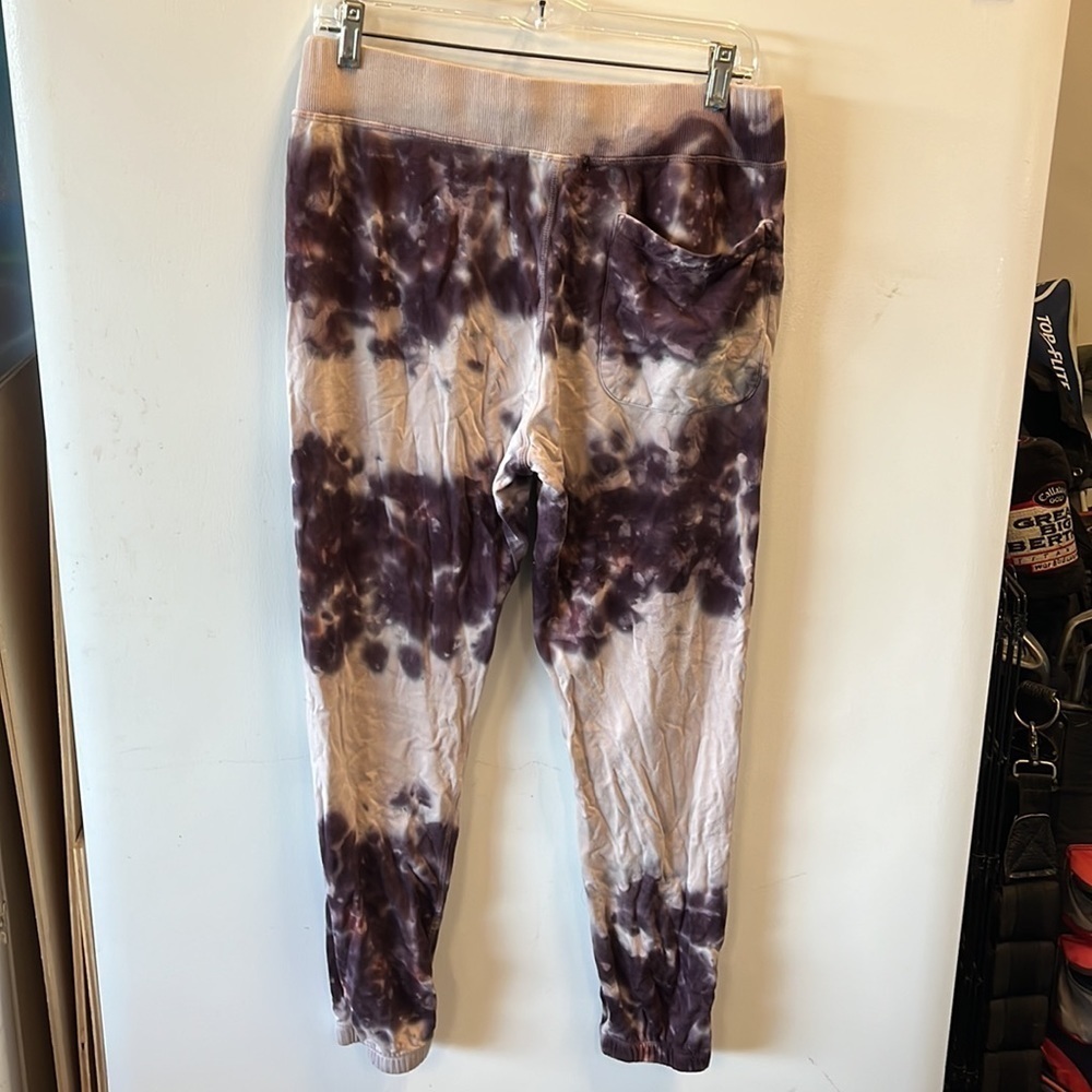 Young fabulous and broke tie-dye lounge pants. Women’s size large - Picture 3 of 4